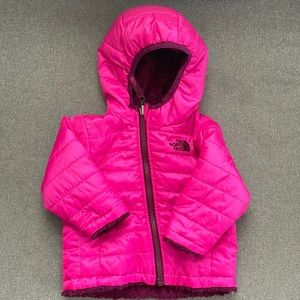 North face reversible jacket
